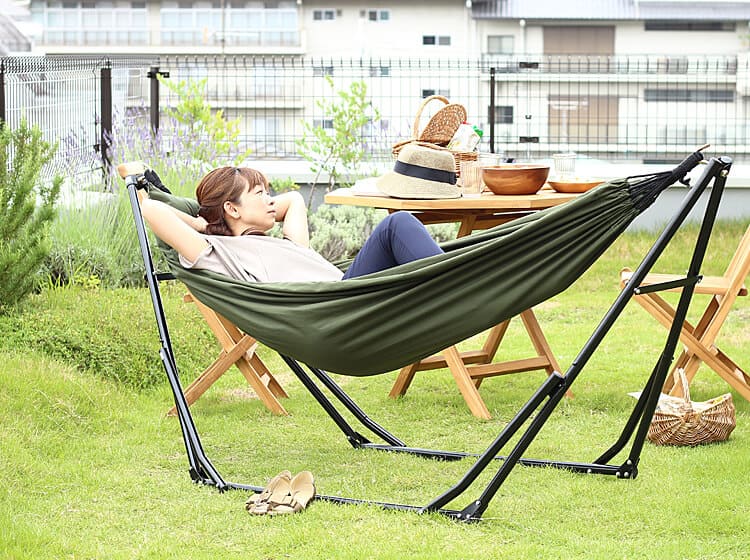 Sifflus 3WAY自立式ポータブルハンモック｜北欧・ヴィンテージ