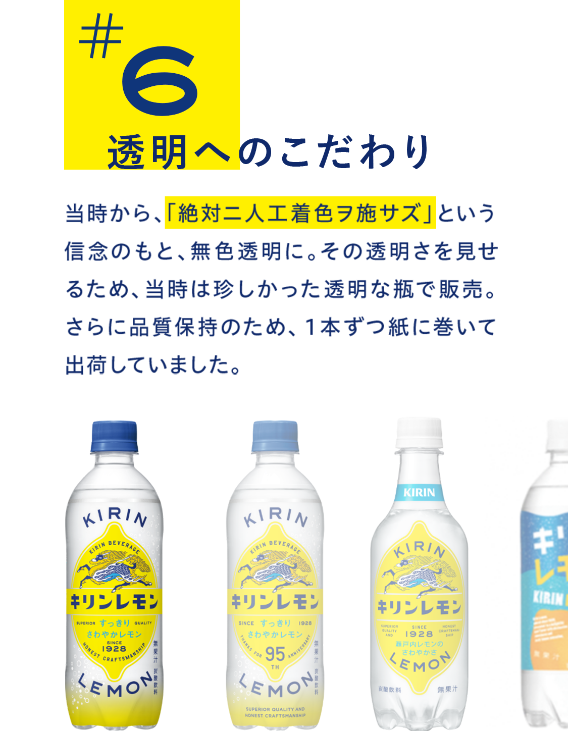 トリビア｜キリンレモン｜キリン