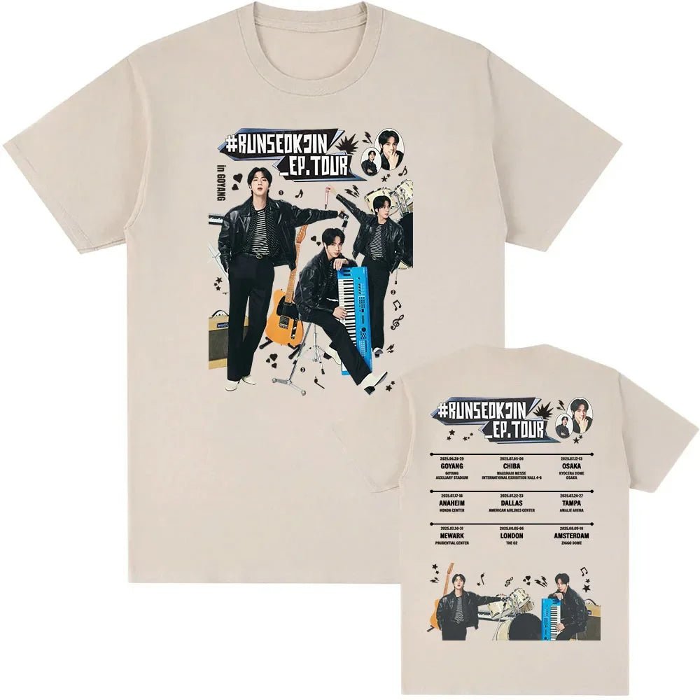 BTS Jin RUNSEOKJIN EP. TOUR 2025 Shirt – Kpop Exchange