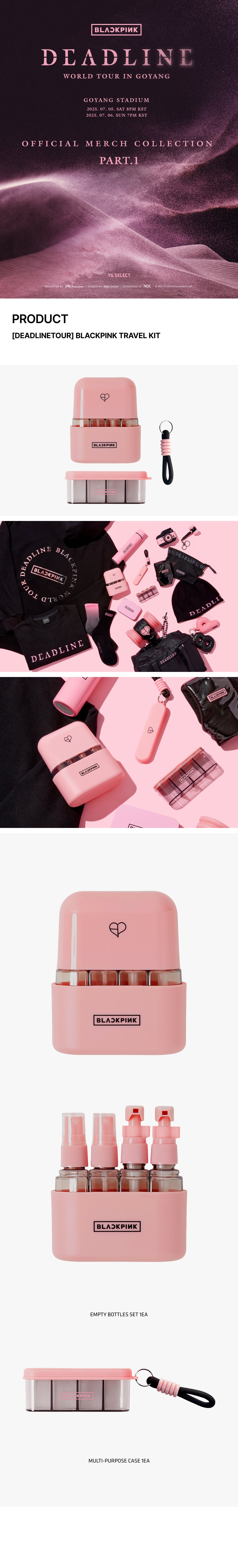 BLACKPINK - [DEADLINE] WORLD TOUR MD TRAVEL KIT – kpopalbums.com