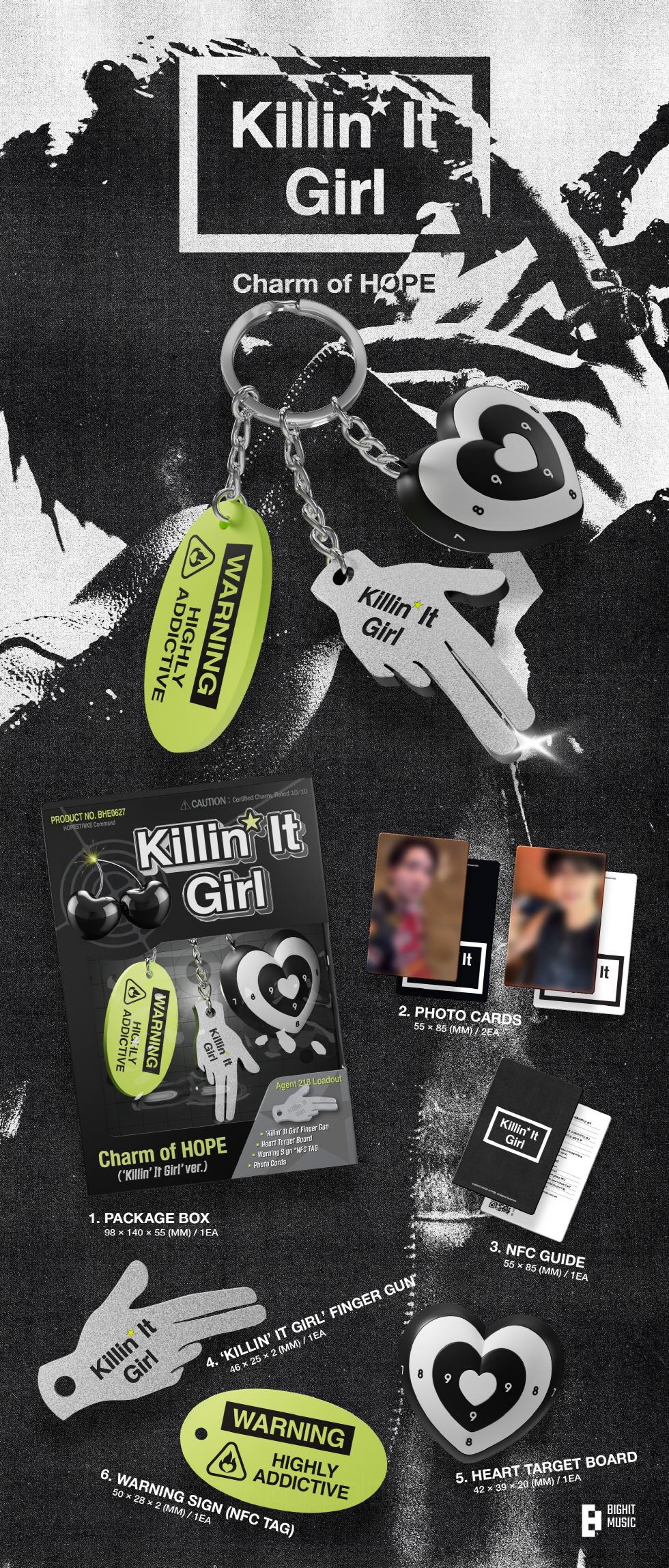 J-HOPE - [CHARM OF HOPE] KILLIN' IT GIRL Version – kpopalbums.com