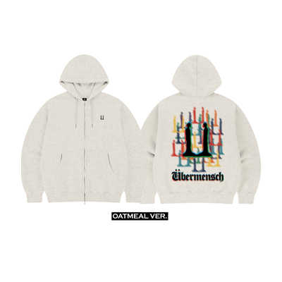 G-DRAGON 2025 WORLD TOUR ÜBERMENSCH OFFICIAL MD [ZIP-UP HOODIE
