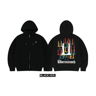 G-DRAGON 2025 WORLD TOUR ÜBERMENSCH OFFICIAL MD [ZIP-UP HOODIE