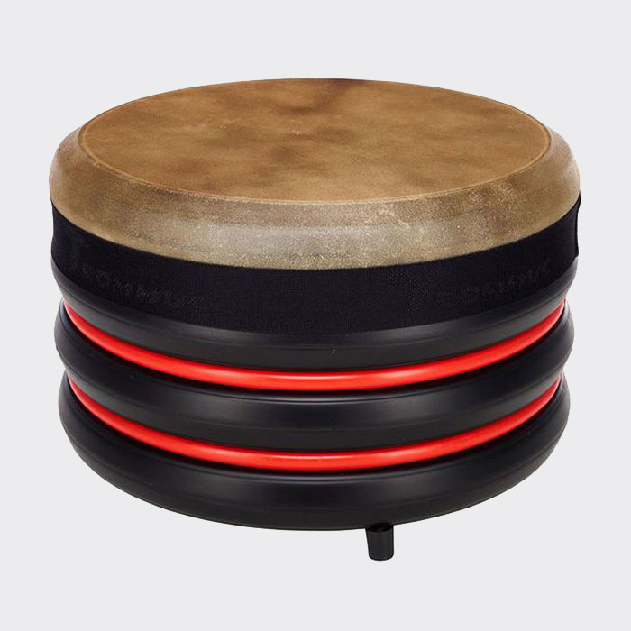 トロムスドラム・φ34cm 赤：療育・教育現場用の打楽器 | krtek select toys