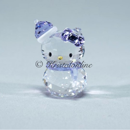 SWAROVSKI クリスタル ハローキティ スノーマン Swarovski Sanrio