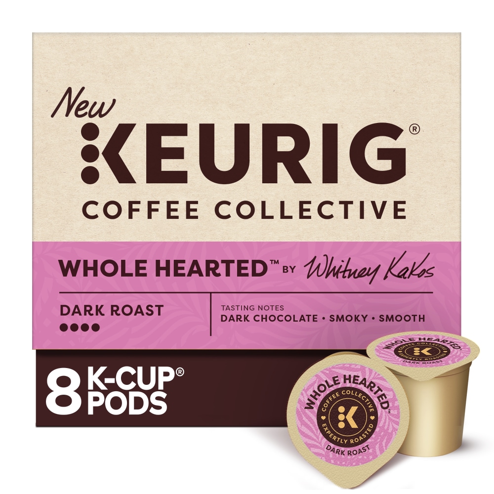 Keurig Coffee Collective Whole Hearted Dark Roast K-Cup Coffee