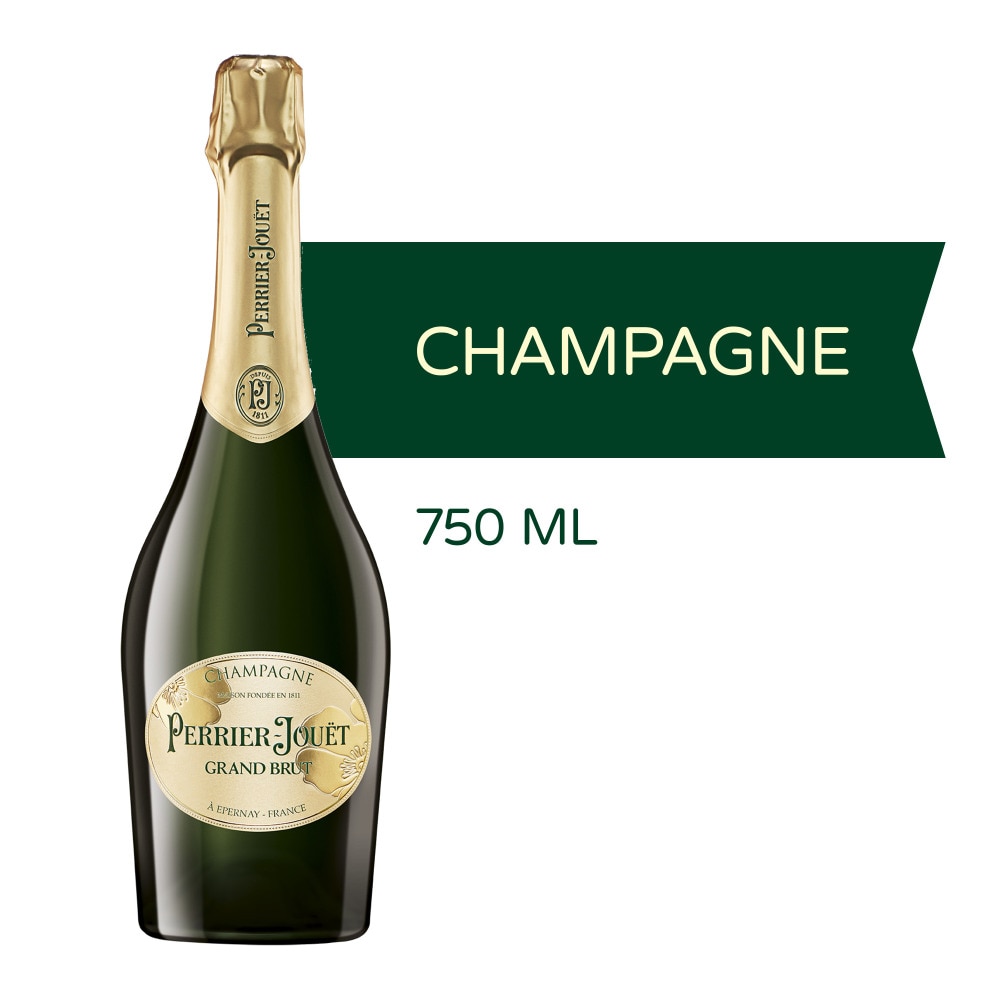 Perrier Jouet Grand Brut Champagne France Sparkling Wine, 750 ml