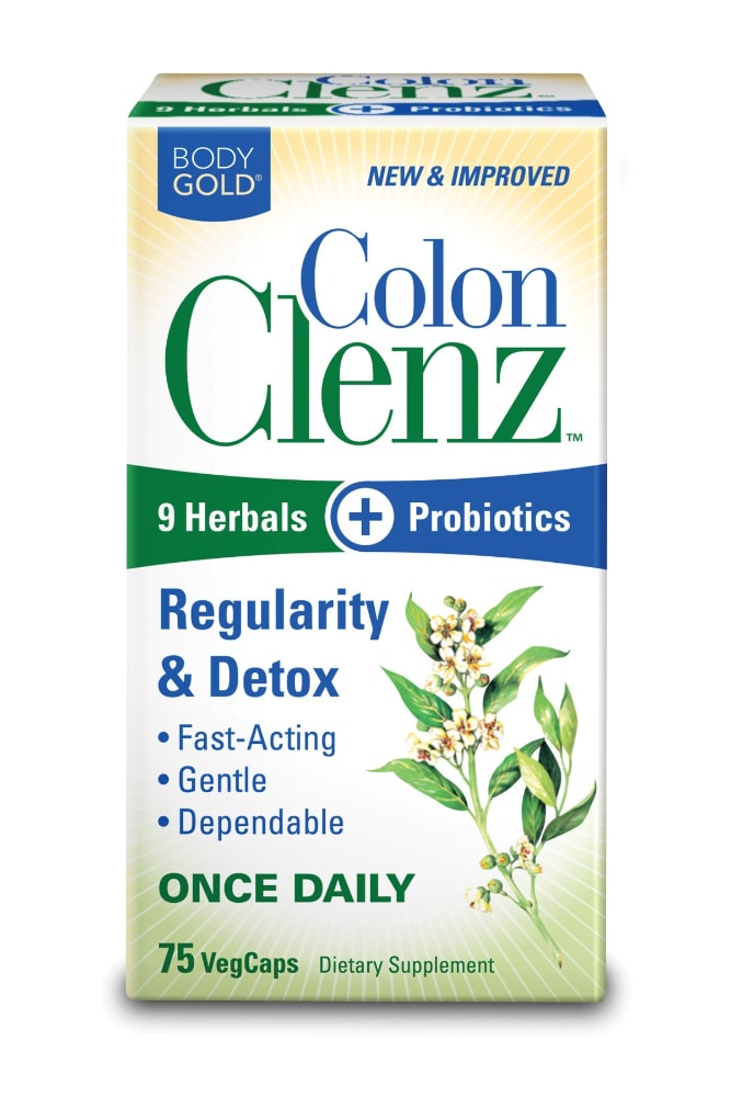 Body Gold® Colon Clenz™ Probiotic Vegetable Capsules, 75 ct - Kroger