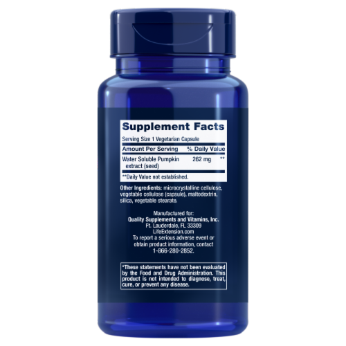 Life Extension® Pumpkin Seed Extract Water-Soluble Vegetarian