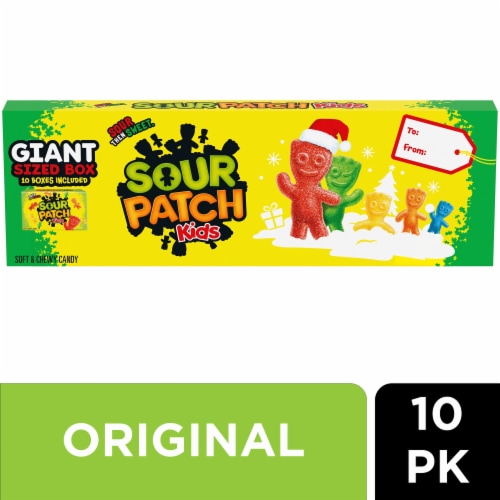 SOUR PATCH KIDS Soft & Chewy Holiday Candy Giant Box, 35 oz - Jay