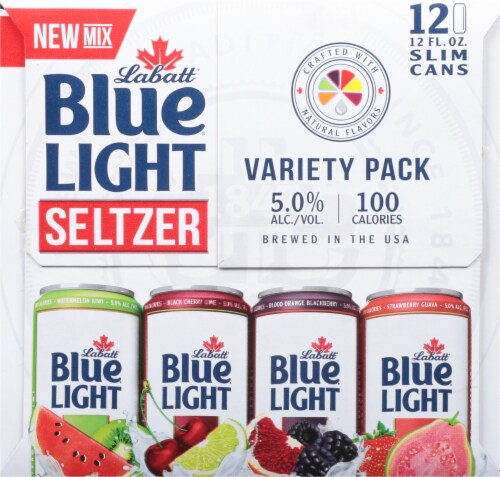 Labatt® Blue® Light Hard Seltzer Variety Pack, 12 pk / 12 fl oz