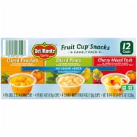 Del Monte® Family Size Fruit Cup® Snacks Variety Pack, 12 ct / 47