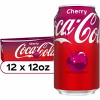 Coca-Cola® Cherry Soda Cans, 12 pk / 12 fl oz - Food 4 Less