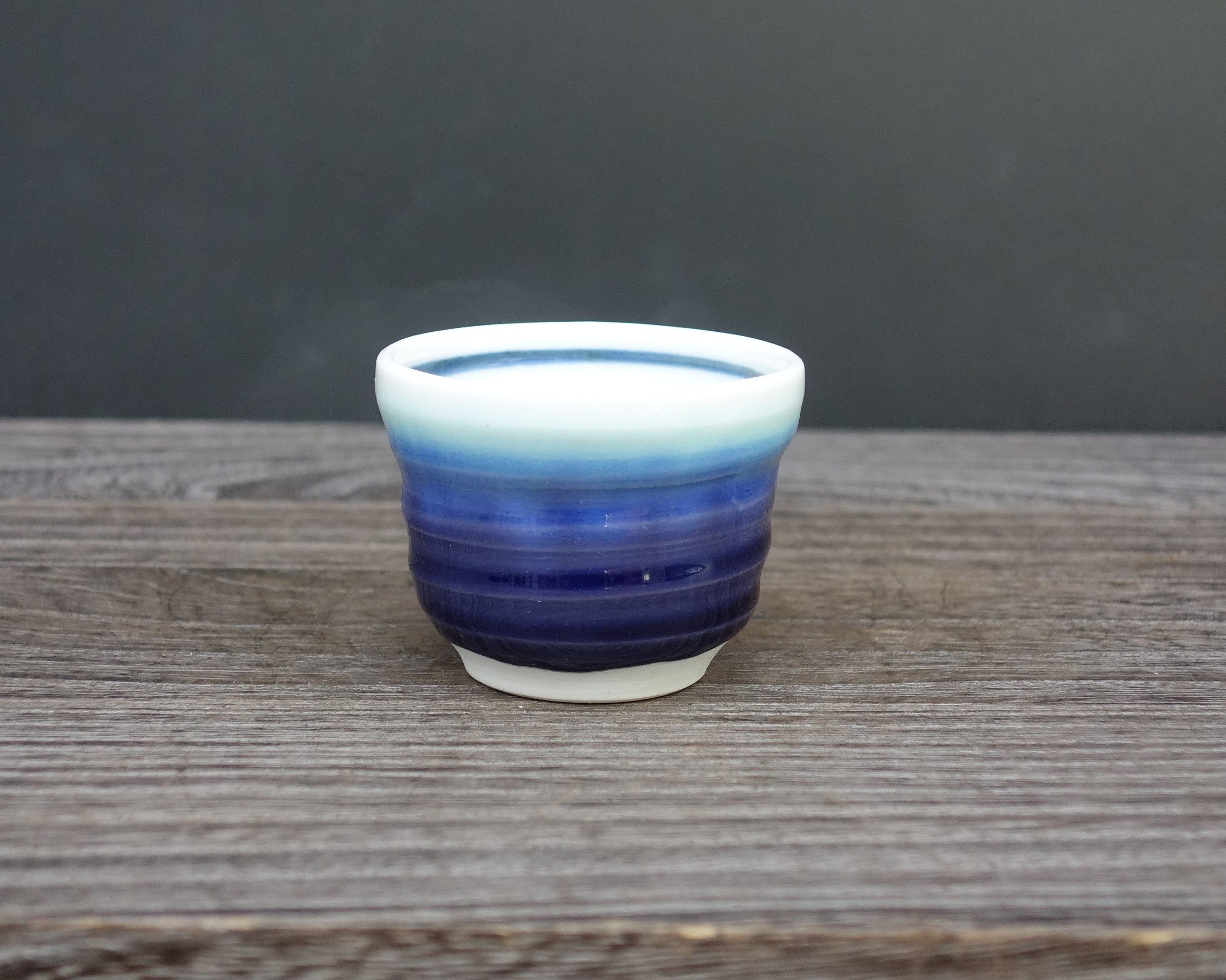 無形文化財資格者徳田八十吉作ぐい呑