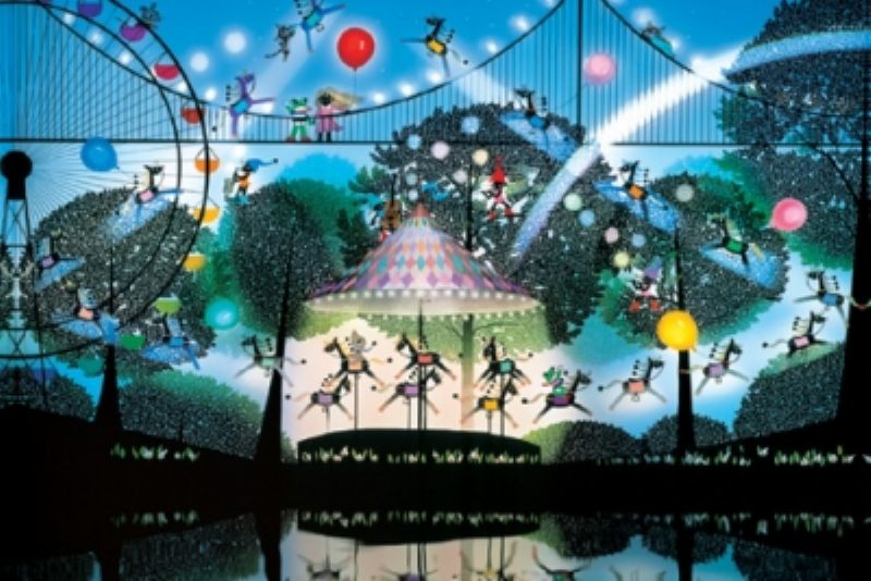 藤城清治 光と影のファンタジア 「星空の木馬の夢」ジグソーパズル