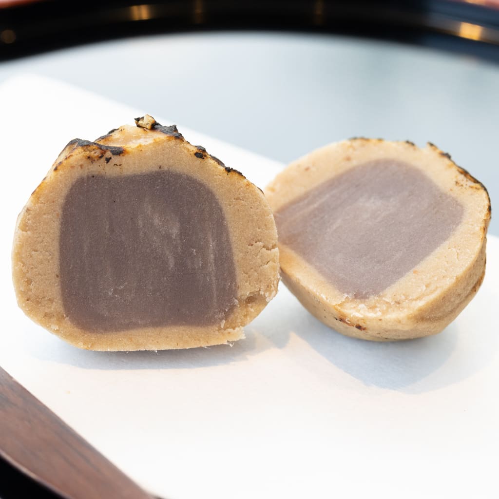 炙り栗きんとん – おおさかや蔵はち