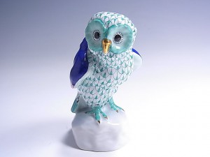 世界のふくろう] ヴィクトリアのふくろう ヘレンド 世界のふくろう