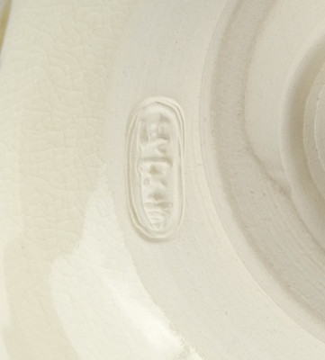 茶道具/蓋置 清閑寺窯『色絵四季七宝』透かし 金彩 清閑寺窯 杉田祥平