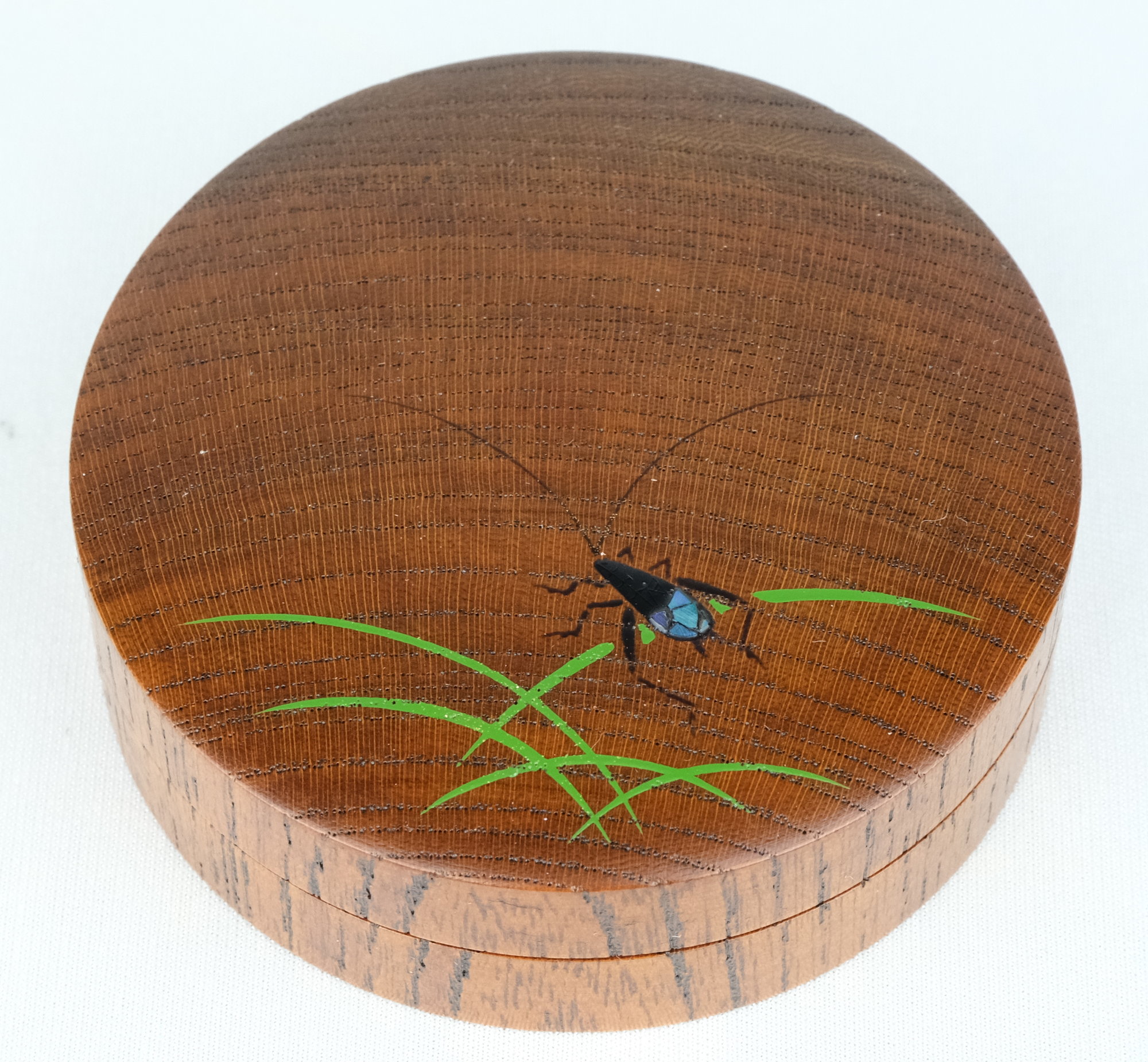 栗山園オンライン通販部 / 【出物】 鈴虫蒔絵香合 吉田華正