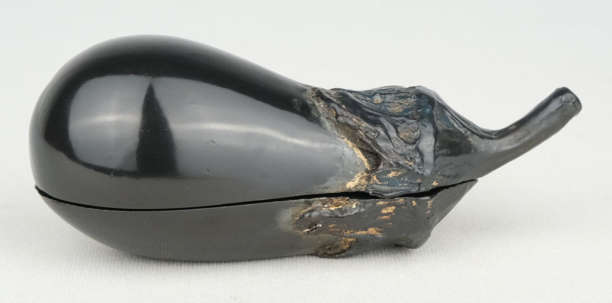 栗山園オンライン通販部 / 【出物】 乾漆茄子香合 中川正斉