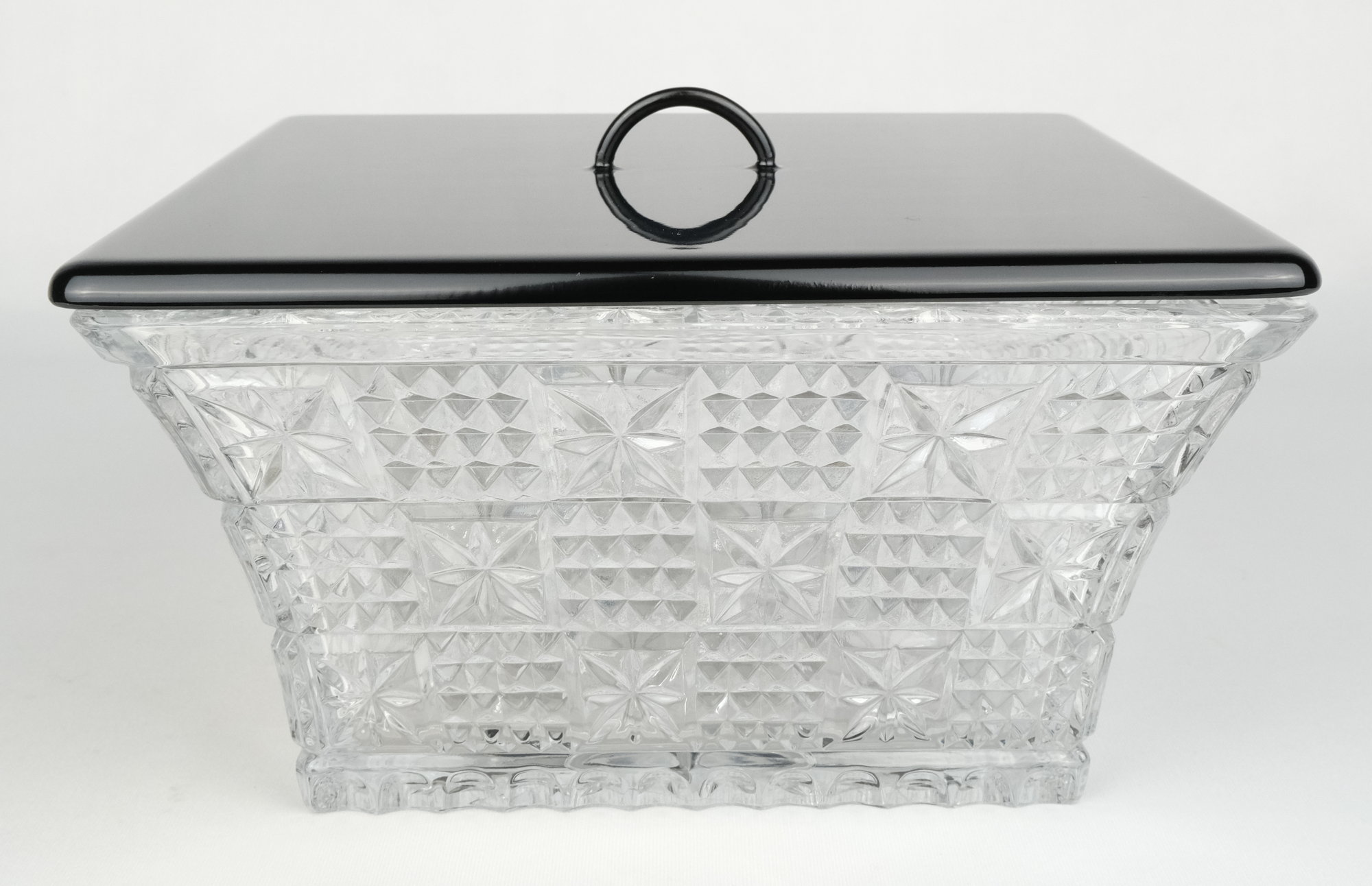 栗山園オンライン通販部 / 【出物】 義山（ガラス）四方水指 水崎長寿