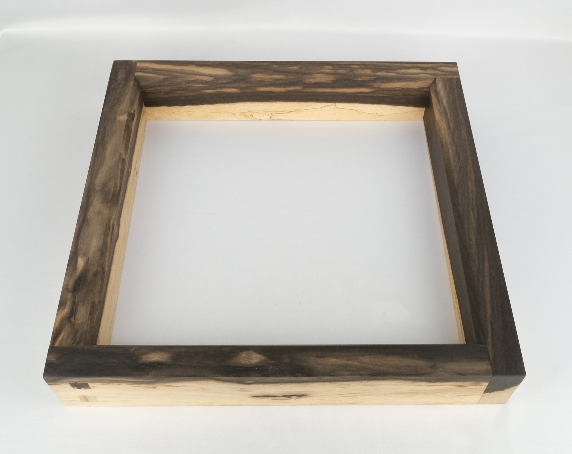 茶道具 炉縁 古材栗材 炉縁 川瀬 表完 作 S130RB 茶道具 炉縁 古材栗材