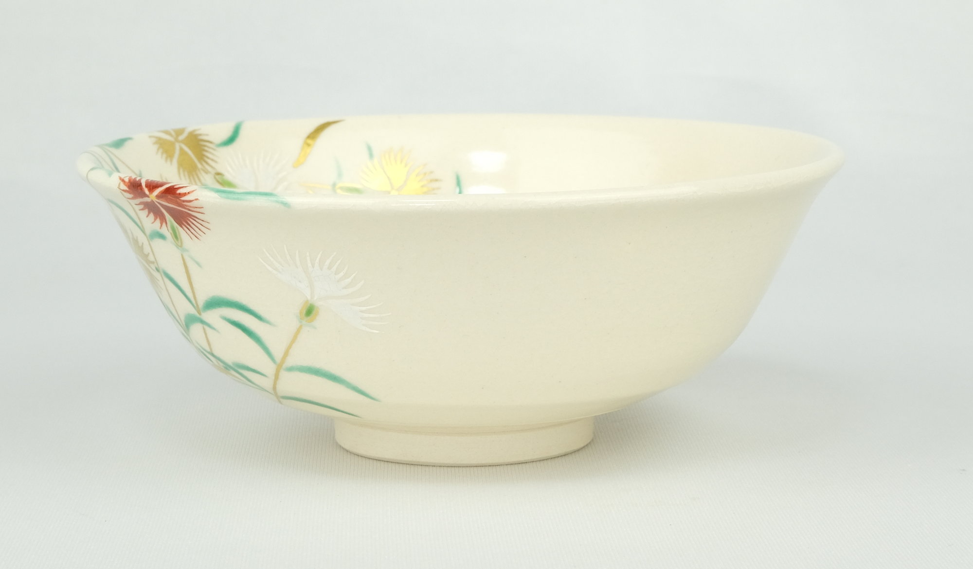 京焼 色絵ワラビ茶碗 新品 【公式通販】