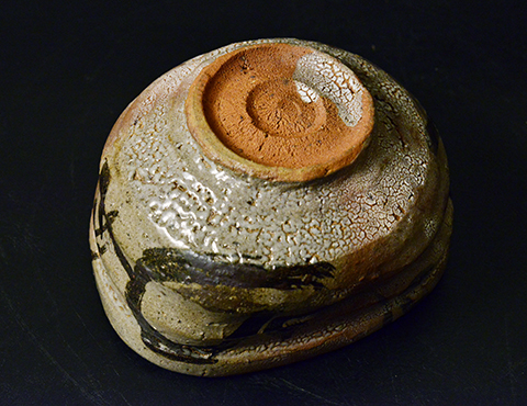 唐津焼 西岡小十作 絵唐津 沓小鉢 西岡小十 絵唐津沓茶碗 | しぶや黒田陶苑