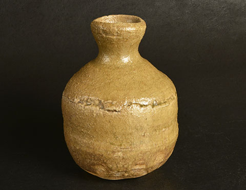 黄瀬戸徳利「雪どけ」 | しぶや黒田陶苑