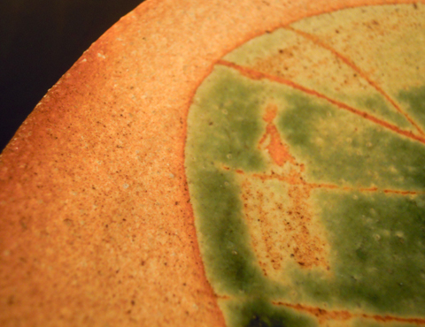 魯山人 信楽木の葉皿未使用識箱入り 魯山人 信楽木の葉皿未使用識箱入り