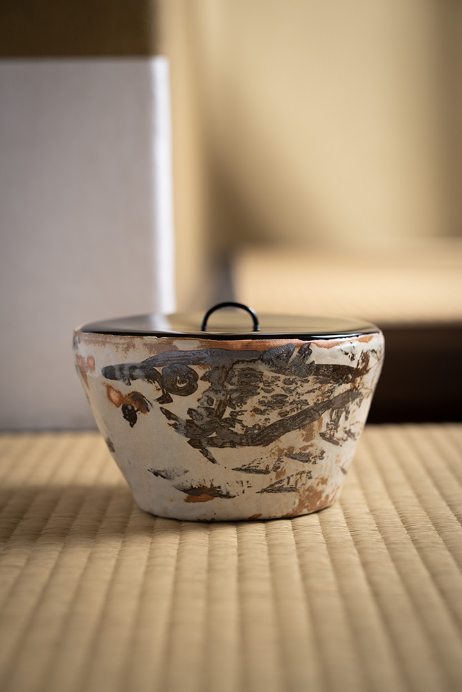 北大路魯山人 絵瀬戸水指 | しぶや黒田陶苑