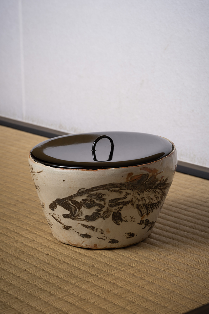 北大路魯山人 絵瀬戸水指 | しぶや黒田陶苑