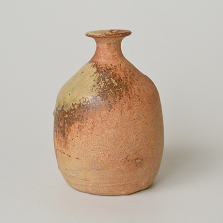 北大路魯山人 大吉羊 徳利 2本 赤志野 丸形徳利 北大路魯山人（作）二