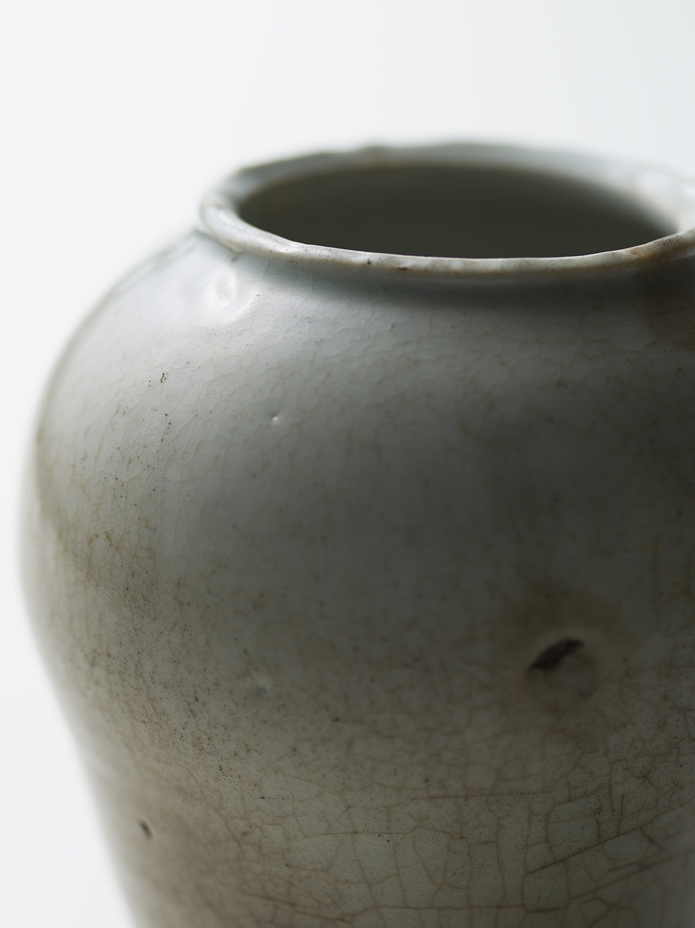 陶器 白塩袖縄文 美陶半田 陶器 白塩袖縄文 美陶半田