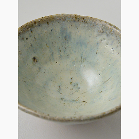 21. 田中佐次郎 斑茶碗 銘「初開」／ TANAKA Sajiro Chawan, Madara