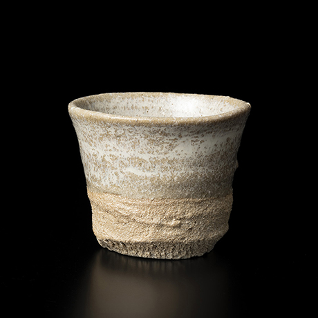 No.48 酒觴（斑唐津）／Sake cup, Madara-karatsu | しぶや黒田陶苑