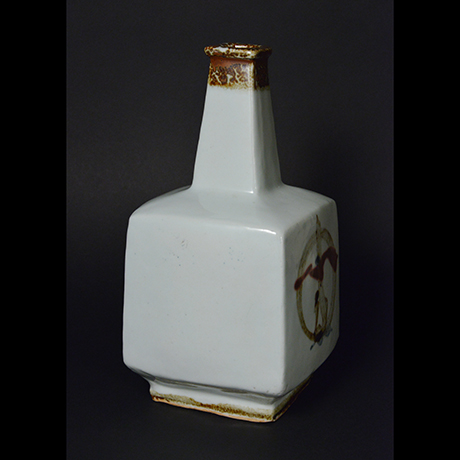 ☆河井寛次郎呉須輪花鉢どっしりかまえた一品です☆y447