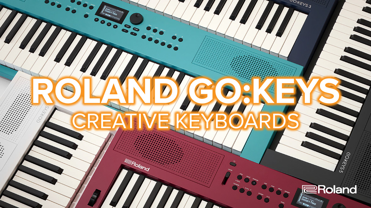 楽器初心者でも演奏から楽曲作りまで気軽に楽しめるキーボード『GO