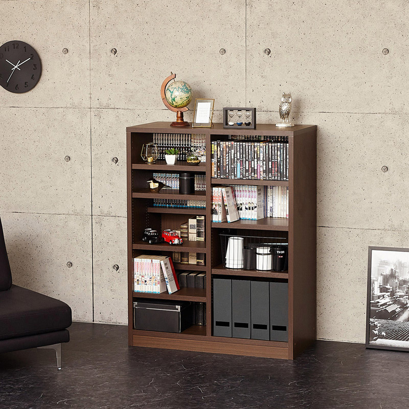 国産ダブル棚板本棚W90 | 株式会社クロシオ｜クロシオ