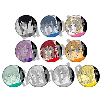 黒執事 Book of the Atlantic 缶バッジ コレクション シエル Theater