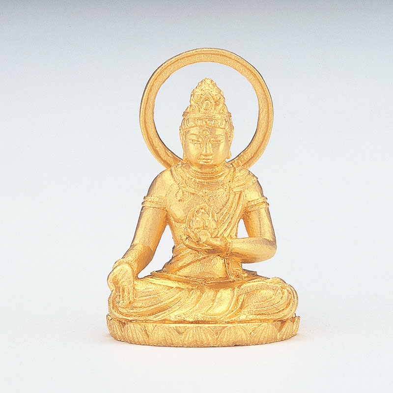 株式会社MERFオンラインショップ【KUROTANI】純金 釈迦如来 2.6cm