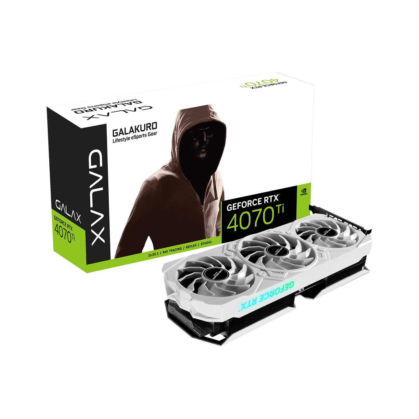 GK-RTX4070Ti-E12GB/WHITE/TP | GK-RTX4070Ti-E12GB/WHITE/TP | 玄人