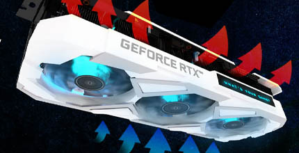 GK-RTX3080Ti-E12GB/WHITE | 玄人志向 GALAKURO NVIDIA GEFORCE RTX