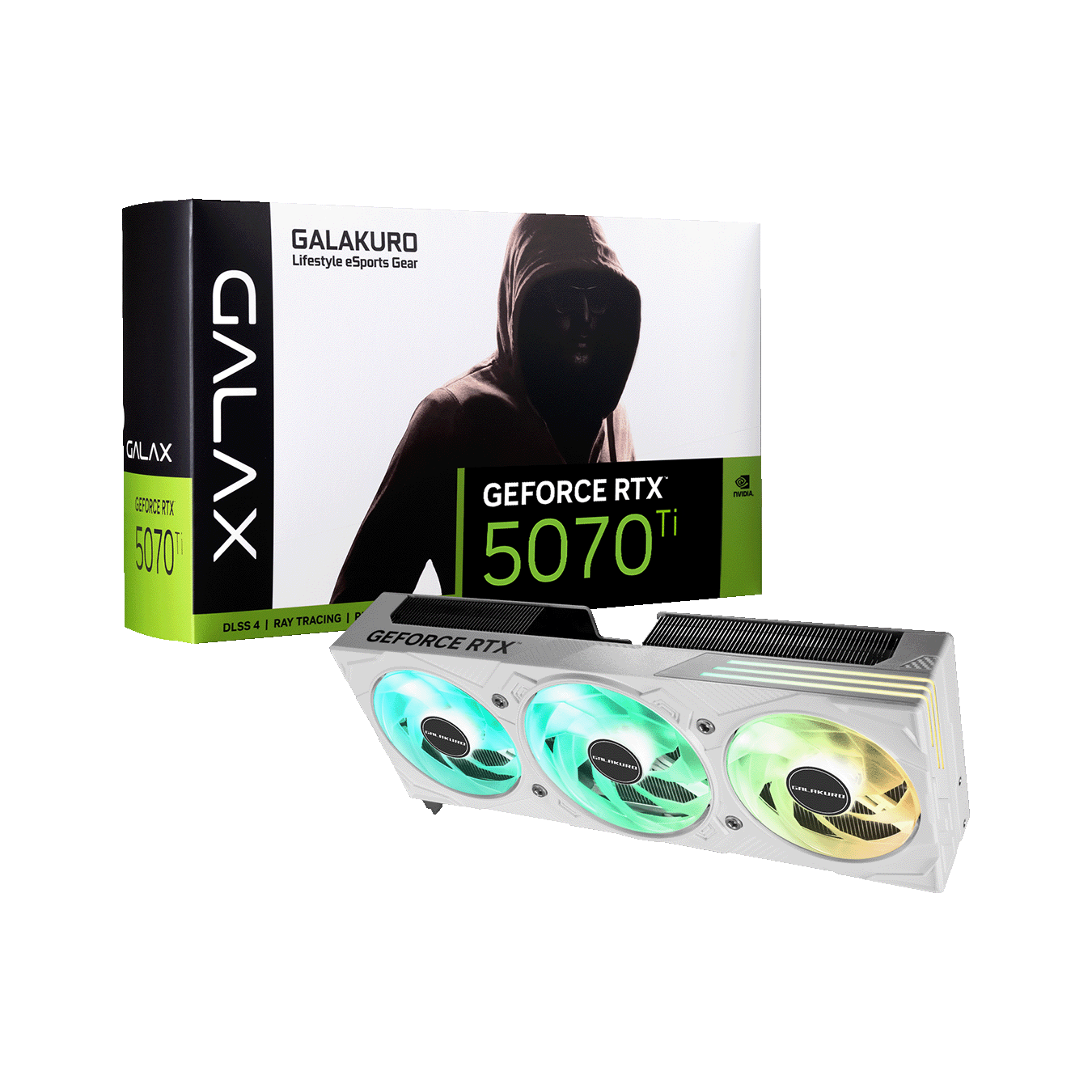 GK-RTX5070-E12GB/WHITE/DF | GK-RTX5070-E12GB/WHITE/DF | 玄人志向