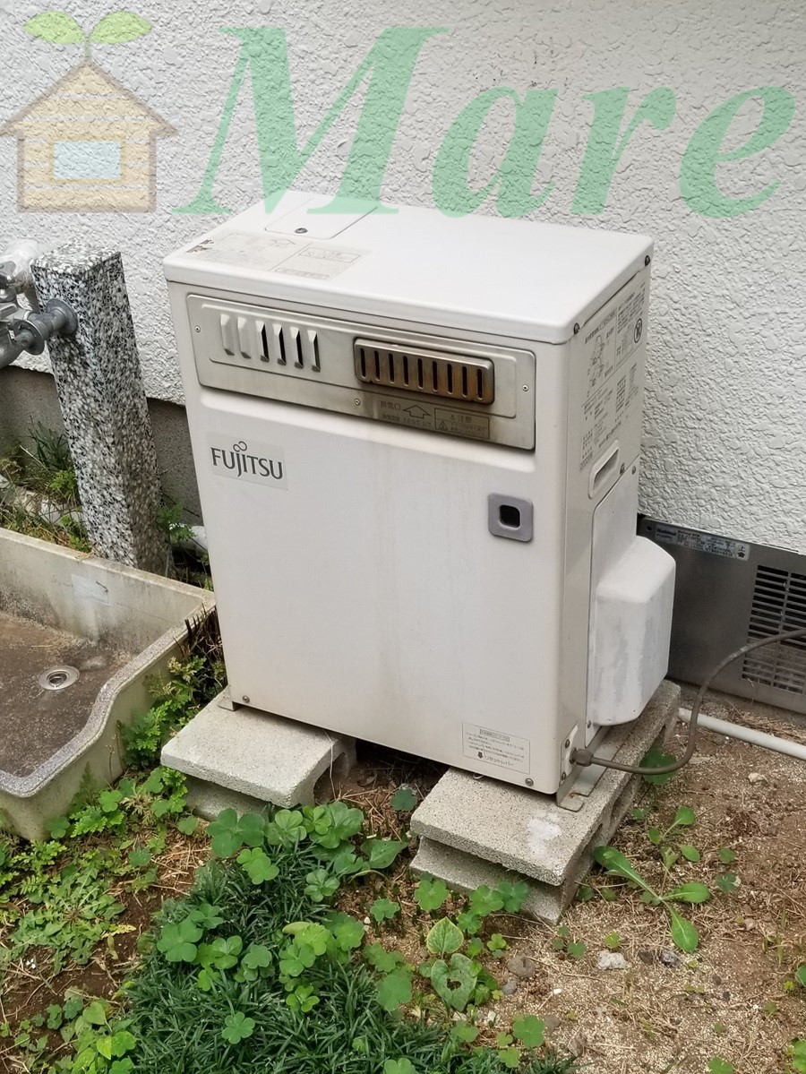 富士通「ホットマン」のボイラ「KB-64FS」の交換工事☆｜給湯器交換