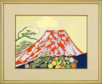 2009年秋 新製品のご案内 片岡球子「富士」 高級複製画｜ニュース