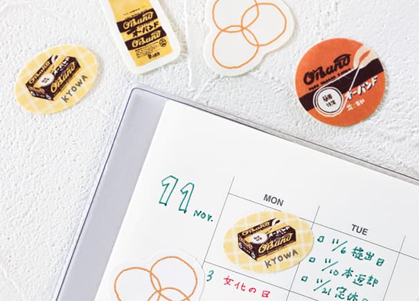 オーバンド×古川紙工のぽちぶくろ＆フレークシールが登場！｜最新情報