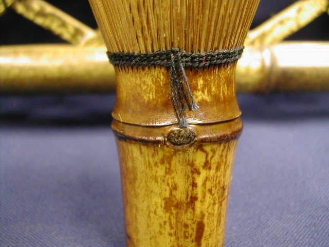 茶筌（茶筅＝ちゃせん） 煤竹－数穂