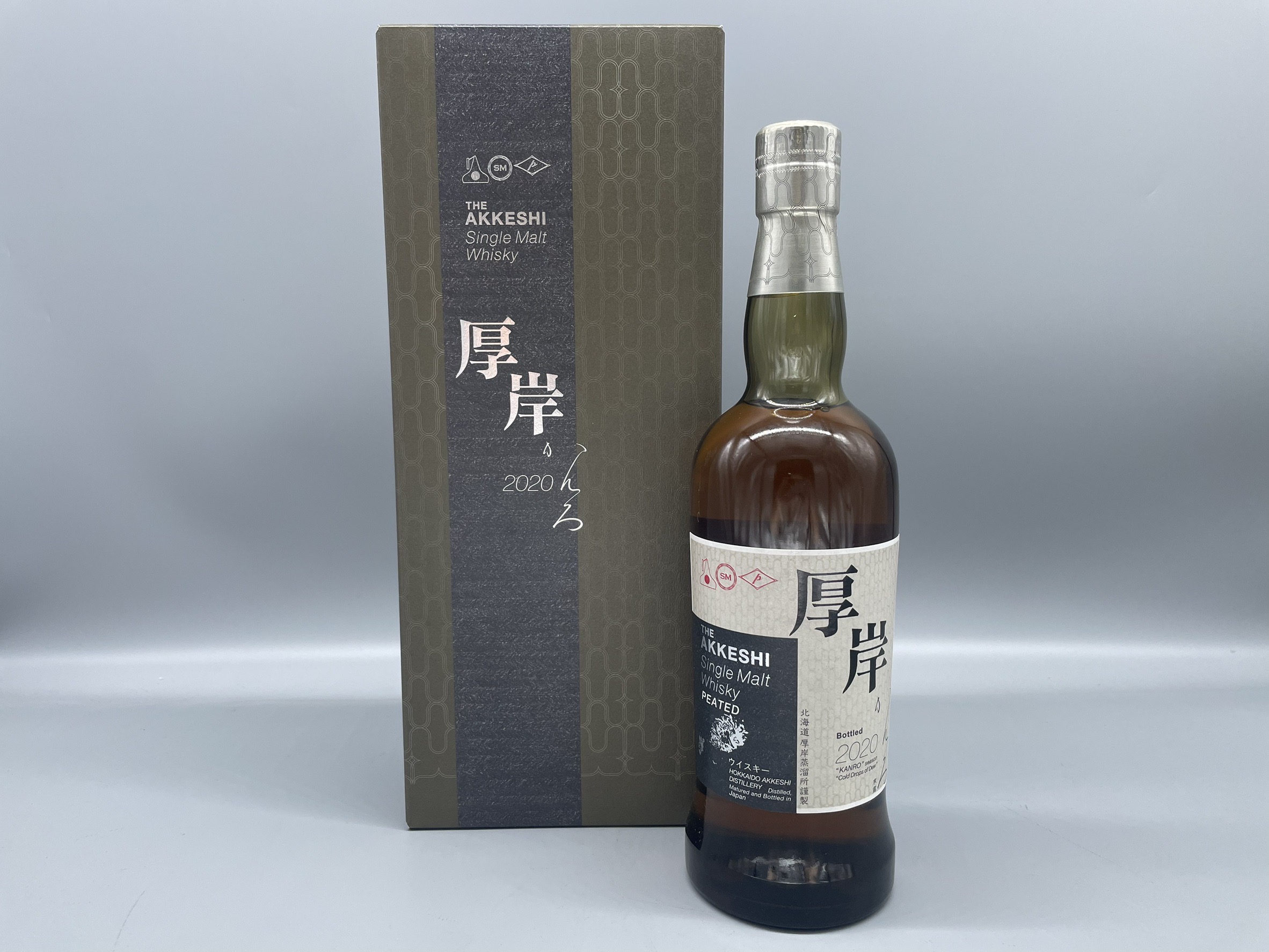 厚岸蒸溜所 シングルモルトウイスキー寒露（かんろ） 700ml 日本酒