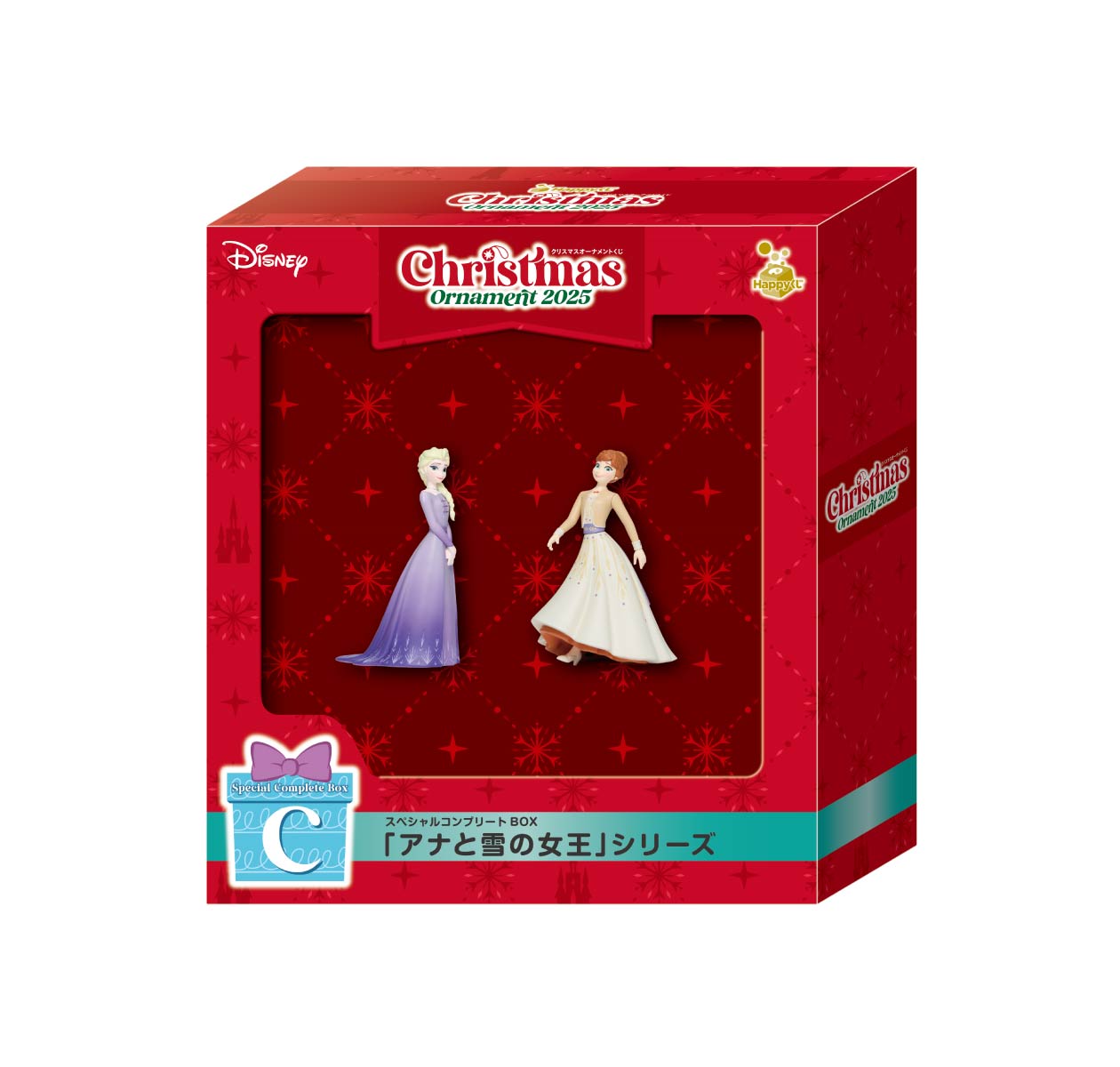 Disney クリスマスオーナメントくじ 2025 32点まとめ A賞 F賞 等 Happy